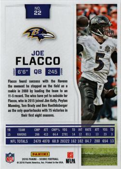 2016 Score #22 Joe Flacco Back