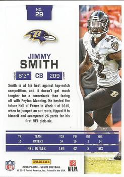 2016 Score #29 Jimmy Smith Back
