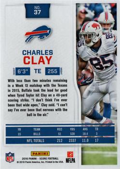 2016 Score #37 Charles Clay Back