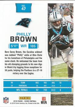 2016 Score #47 Philly Brown Back