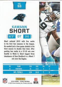 2016 Score #53 Kawann Short Back