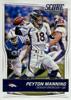 2016 Score #95 Peyton Manning Front