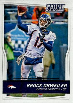 2016 Score #96 Brock Osweiler Front