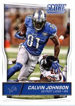 2016 Score #110 Calvin Johnson Front