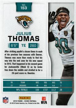2016 Score #153 Julius Thomas Back