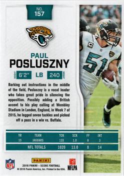 2016 Score #157 Paul Posluszny Back