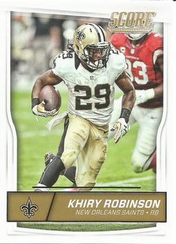 2016 Score #201 Khiry Robinson Front