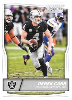2016 Score #229 Derek Carr Front