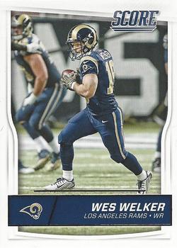 2016 Score #294 Wes Welker Front