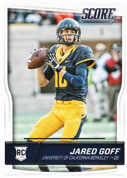 2016 Score #332 Jared Goff Front