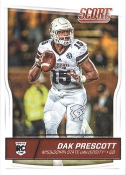 2016 Score #337 Dak Prescott Front
