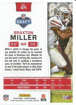 2016 Score #371 Braxton Miller Back