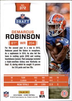 2016 Score #372 Demarcus Robinson Back