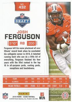 2016 Score #432 Josh Ferguson Back
