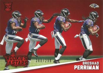 2015 Panini Rookies & Stars - Progression Red #RP3 Breshad Perriman Front