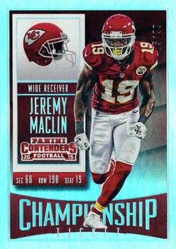 2015 Panini Contenders - Championship Ticket #5 Jeremy Maclin Front