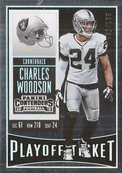 2015 Panini Contenders - Playoff Ticket #9 Charles Woodson Front