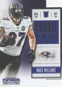 2015 Panini Contenders - Rookie of the Year Contenders #ROY14 Maxx Williams Front