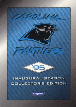 1995 SkyBox Carolina Panthers #NNO Cover Card Front