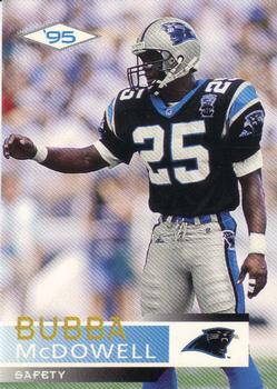 1995 SkyBox Carolina Panthers #7 Bubba McDowell Front