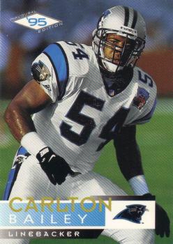1995 SkyBox Carolina Panthers #10 Carlton Bailey Front