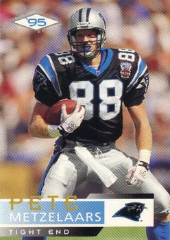 1995 SkyBox Carolina Panthers #17 Pete Metzelaars Front