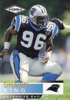 1995 SkyBox Carolina Panthers #18 Shawn King Front