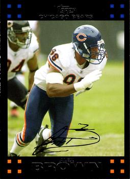 2007 Topps Chicago Bears #8 Alex Brown Front