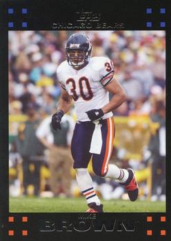 2007 Topps Chicago Bears #10 Mike Brown Front