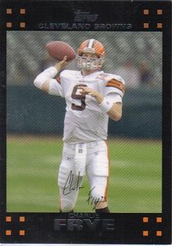 2007 Topps Cleveland Browns #3 Charlie Frye Front