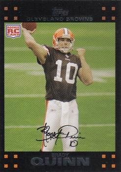 2007 Topps Cleveland Browns #11 Brady Quinn Front