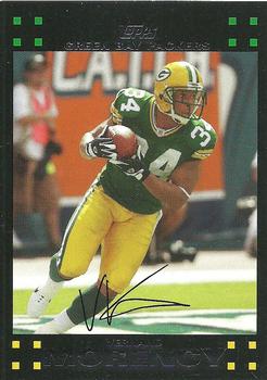 2007 Topps Green Bay Packers #6 Vernand Morency Front