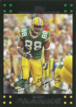 2007 Topps Green Bay Packers #9 Bubba Franks Front
