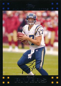 2007 Topps San Diego Chargers #1 Philip Rivers Front