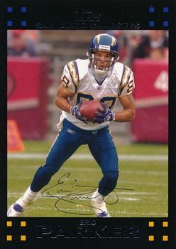 2007 Topps San Diego Chargers #4 Eric Parker Front
