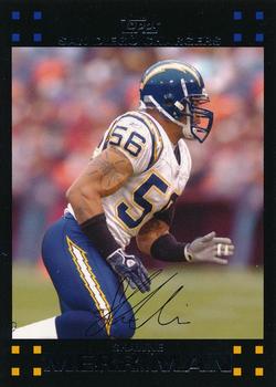 2007 Topps San Diego Chargers #7 Shawne Merriman Front
