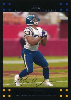 2007 Topps San Diego Chargers #8 Michael Turner Front