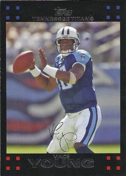 2007 Topps Tennessee Titans #2 Vince Young Front