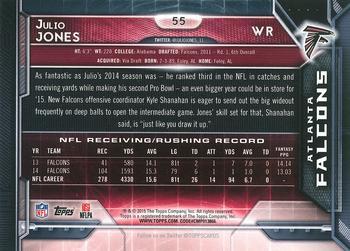 2015 Topps - 60th Anniversary #55 Julio Jones Back