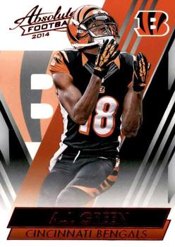 2014 Panini Absolute - Retail Red #5 A.J. Green Front