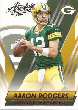2014 Panini Absolute - Retail Red #15 Aaron Rodgers Front