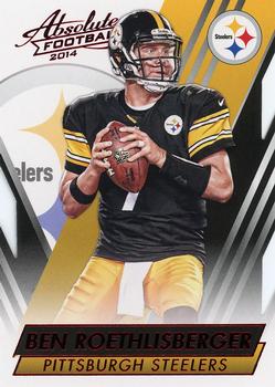 2014 Panini Absolute - Retail Red #37 Ben Roethlisberger Front