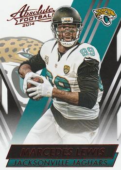 2014 Panini Absolute - Retail Red #38 Marcedes Lewis Front