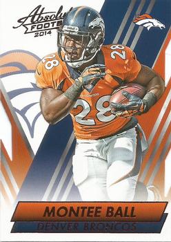 2014 Panini Absolute - Retail Red #40 Montee Ball Front