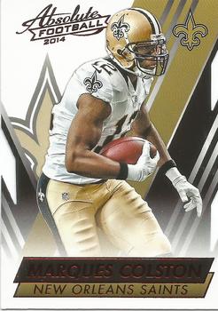 2014 Panini Absolute - Retail Red #48 Marques Colston Front