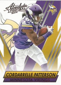 2014 Panini Absolute - Retail Red #59 Cordarrelle Patterson Front