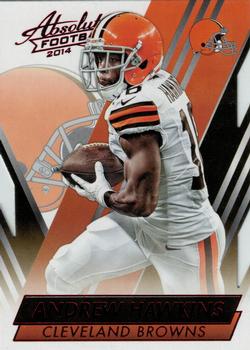 2014 Panini Absolute - Retail Red #75 Andrew Hawkins Front