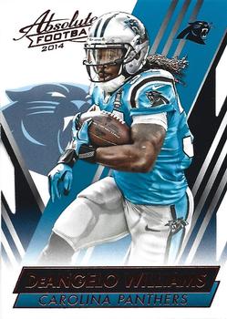 2014 Panini Absolute - Retail Red #79 DeAngelo Williams Front