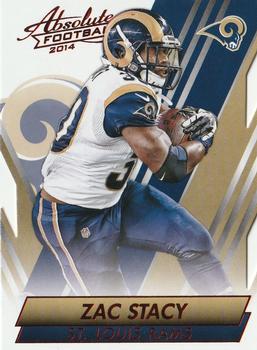 2014 Panini Absolute - Retail Red #84 Zac Stacy Front