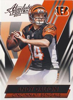 2014 Panini Absolute - Retail Red #95 Andy Dalton Front